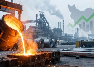 رشد تولید فولاد و توقف صادرات سنگ آهن