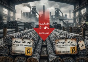 رقابت ذوب‌آهن و فولاد خوزستان؛ بازار میلگرد در قرمز